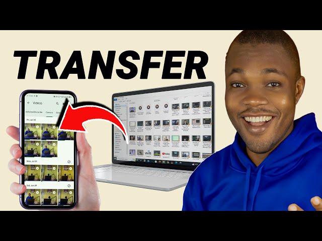 How To Transfer Video From Laptop to Phone - Super Easy!!