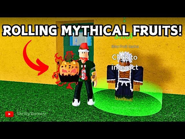 I Tried Rolling for Mythical Fruits in Blox Fruits