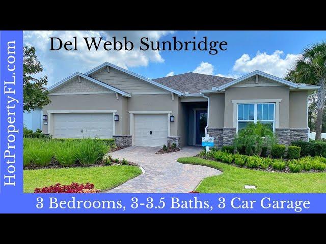 New Model Home Tour | Del Webb Sunbridge | St Cloud / Orlando, FL | Renown Model | Sunbridge