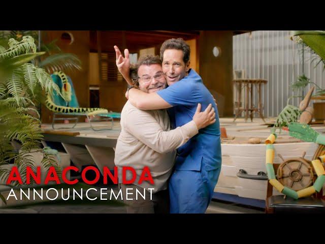 ANACONDA – Jack Black and Paul Rudd Announcement