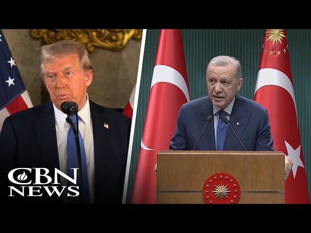 Trump: Turkey 'Behind' Syrian Assad Overthrow