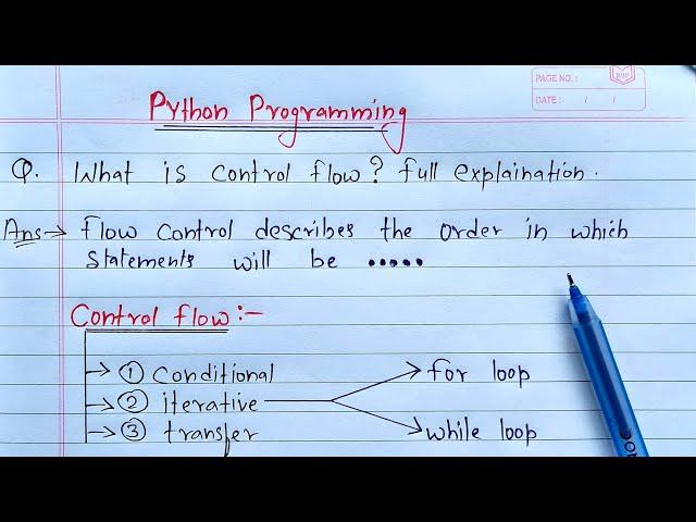 Python Iterative Statements | for loop and while loop