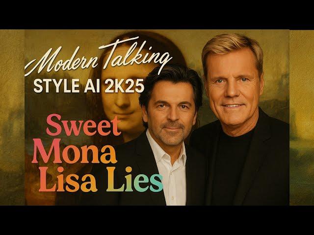 Modern Talking Style AI 2k25 Sweet Mona Lisa Lies