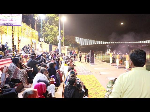 Yoga in Rishikesh at Yogada Ashram   Ganga Arti Shatrughan Ghat   Rishikesh