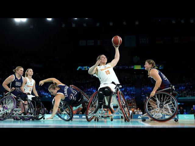 Team USA duels defending Paralympic champs in tough pool play battle in Paris | NBC Sports