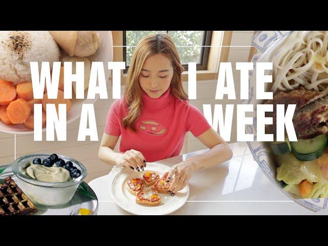 What I Eat In A Week (Easy Korean Recipes)