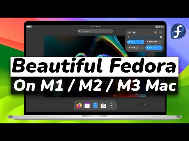 How to Install Fedora 39 On M1/M2/M3 Macs Using VMWARE Fusion (NEW WAY)