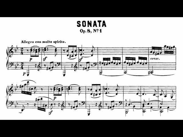 Muzio Clementi - Piano Sonata Op. 8 No. 1