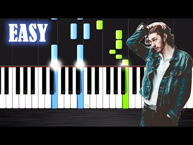 Hozier - Take Me To Church - EASY Piano Tutorial by PlutaX - Synthesia