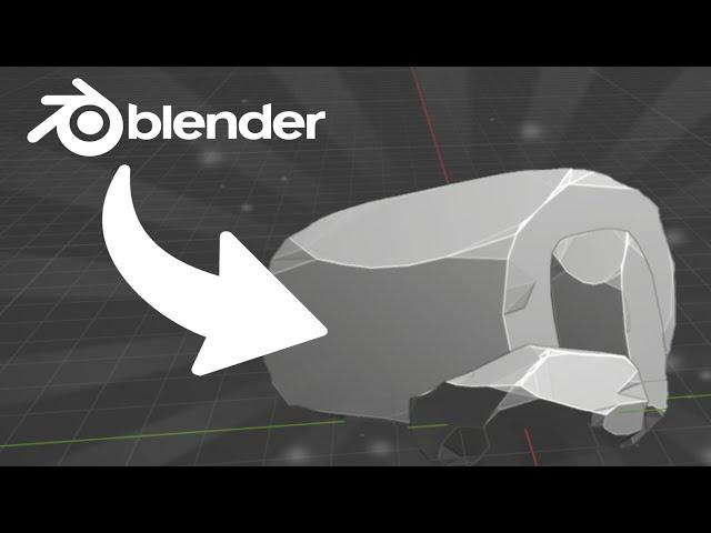 STYLIZED ROCKS In Blender 3D | 1min Tutorial