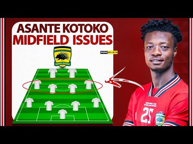 ASANTE KOTOKO  COACH OGUM MUST GET BALANCE IN THE MIDFIELD- PLAY BLAY, TINEDU OR NTIM & ANTWI AS 8