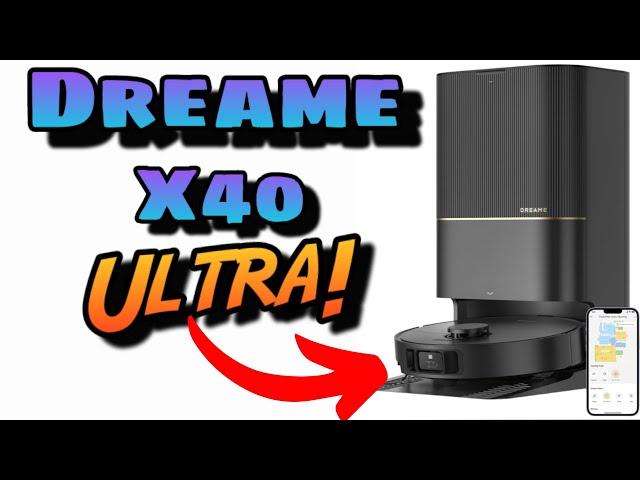 שואב רובוטי שוטף DREAME X40 ULTRA  -  וואו!! ממש אהבתי!! 