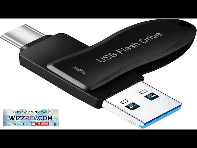 USB C Flash Drive 256GB for Phone Photo Stick Thumb Drive Android Review