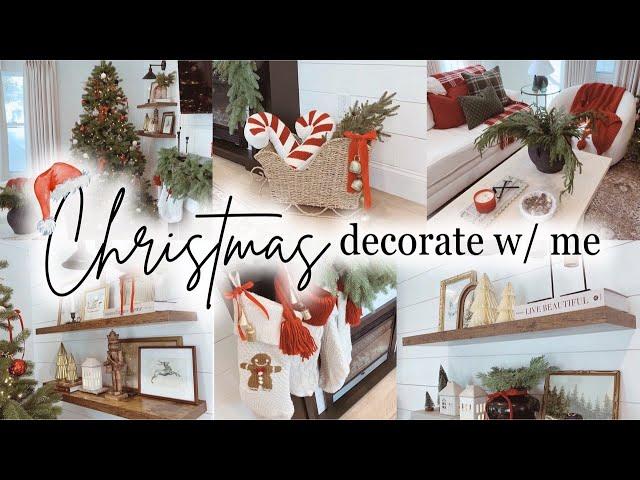 2024 CHRISTMAS DECORATE WITH ME | christmas decorating ideas 