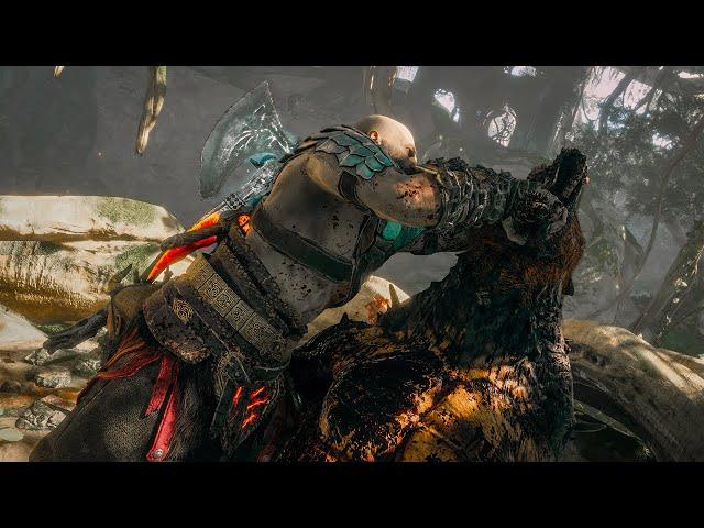 God of War Ragnarok PC - The Mystical Wolves Skol and Hati