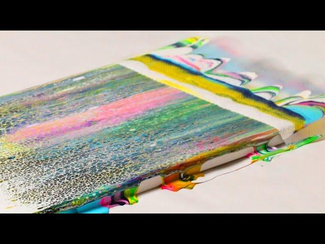 Fluid Art Swipe Technique / Spring Swipe With a Paper Towel