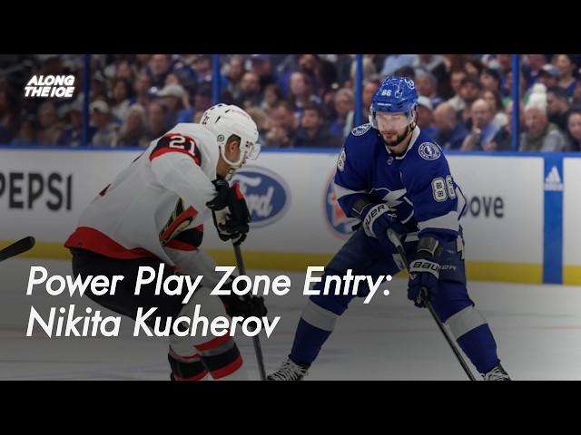 The Power Play Zone Entry by Nikita Kucherov