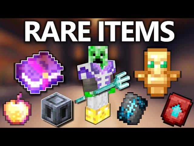 The RAREST Minecraft 1.21 Items (And How To Get Them)