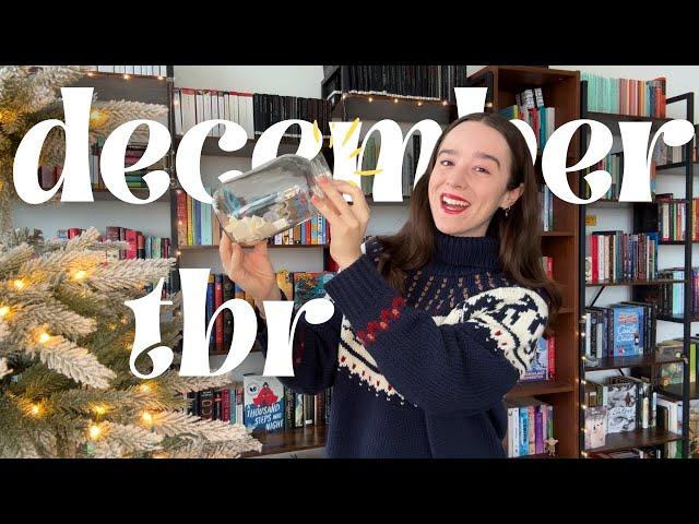 winter TBR jar picks my December reads️