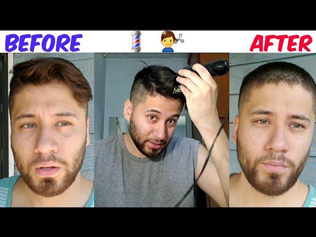 Cutting Off All My Hair! | Buzz Cut | Long On Top to Short