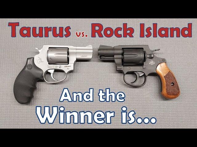 Taurus Model 856 vs. Rock Island Model 206 Revolver - One Clear Winner! .38 Special Showdown!