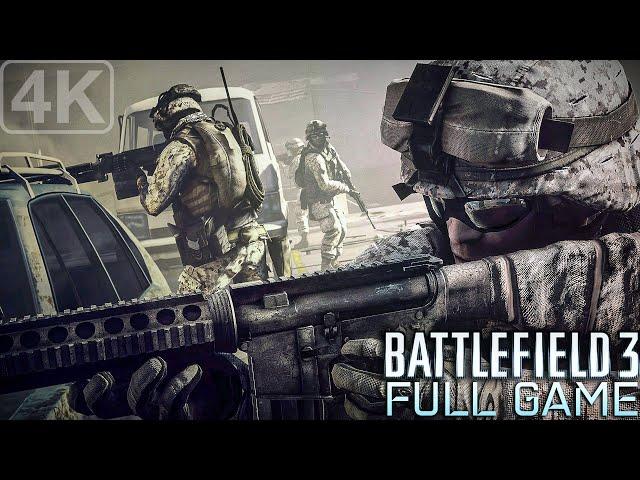 Battlefield 3 - Full Game Playthrough - 4K