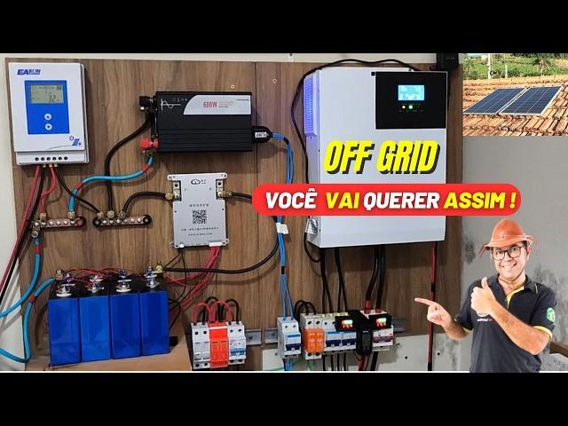 ENERGIA DE GRAÇA que só depende de você ! ️OFF GRID Solar que liga TUDO