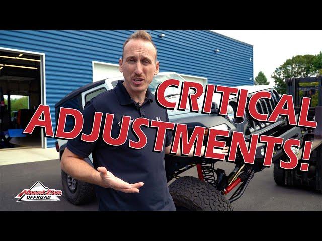 How & Why We Align 4x4 Vehicles + Parts We Love!