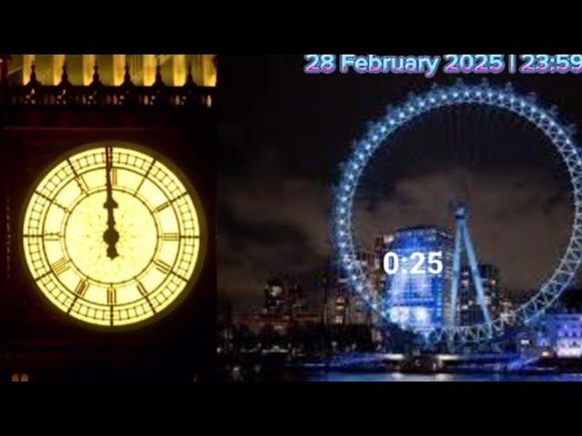 Happy New Month 1 March 2025 Big Ben Chimes!