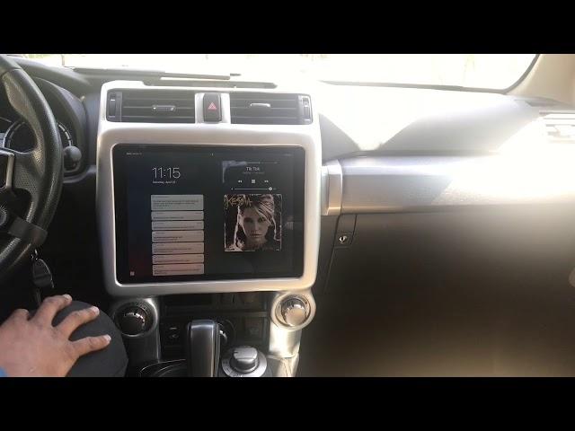 iPad Pro 12.9” indash Install in aToyota 4Runner