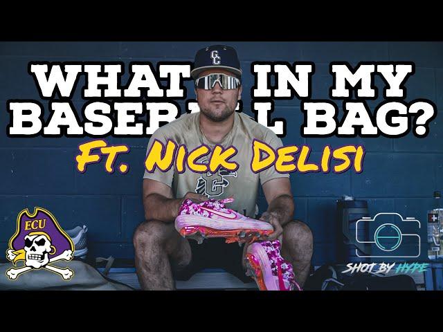 What’s In My Baseball Bag? Ft. Nick Delisi (Class Of 2022 Catcher Committed To ECU)