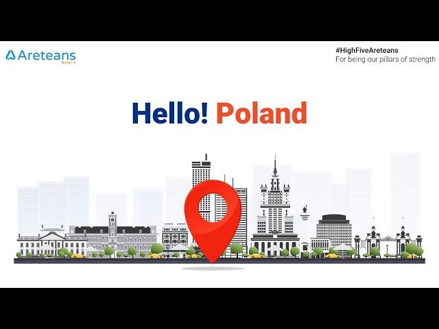 Hello! Poland- We Are Coming! | Areteans- Excel it| We Are Hiring Pega Professionals in Poland.