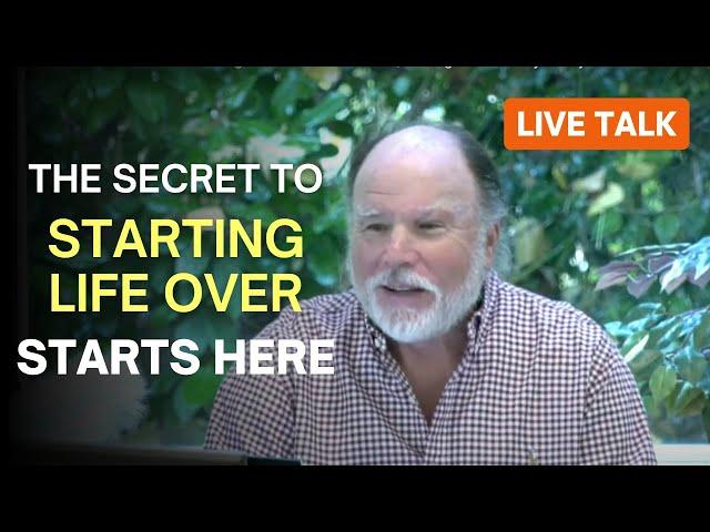 11/10/24 The Secret of Starting Life Over Starts Here | Letting Go with Guy Finley LIVE