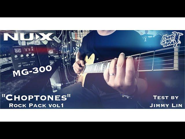 @jimmyrocks43 Trying out @ChopTonesOfficial 's NUX MG-300 Custom Patches