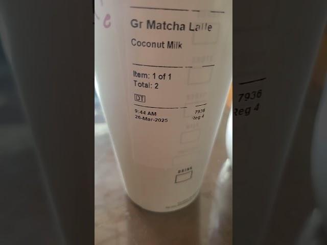 magnesium BHB #bulksupplements i take 2 tsp in a grande/medium matcha #starbucks 