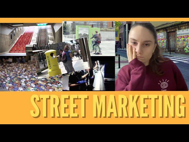 Analizando campañas de street marketing: las mejores y las peores | Clase de marketing