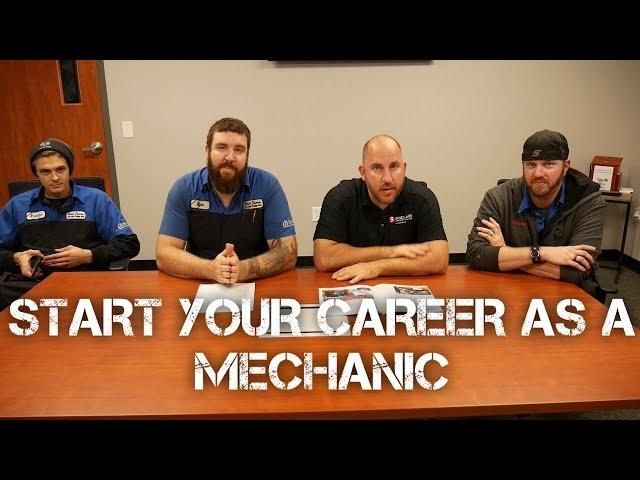 STARTING YOUR MECHANIC CAREER