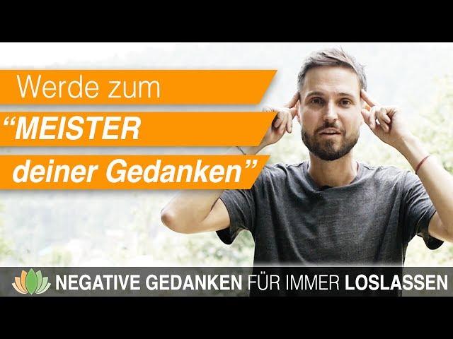 ► Negative Gedanken stoppen, umwandeln, loswerden - GEDANKENEXPERIMENT mit AHA-Effekt