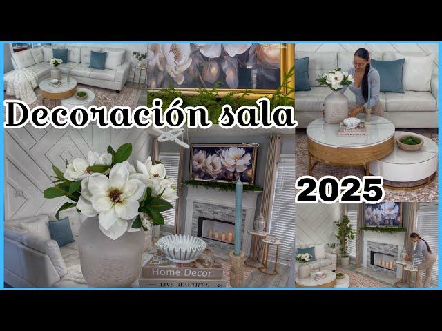 DECORACIÓN DESPUÉS DE NAVIDAD || NUEVA Decoración para sala 2025  + Tenemos NUEVA MESA