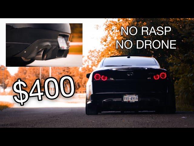 The BEST Budget Exhaust Setup For G37/370Z/G35/350Z!