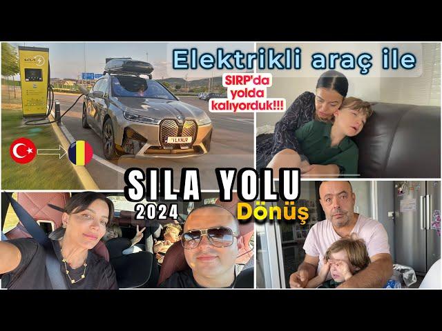 Sıla yolu dönüş 2024 | Elektrikli araba ile Sıla yolu | Kaç kez şarj ettik | İzin yolu 2024