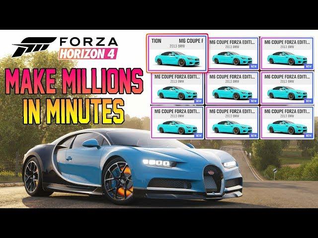 Forza Horizon 4 - Make MILLIONS Using Auction House! 10M Per Hour BEST Method Ever