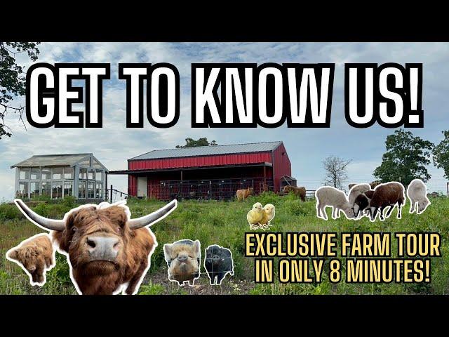 Who Are We? Exclusive Farm & Property Tour of Paragon Ridge Ranch | Get To Know Us! #FarmLife