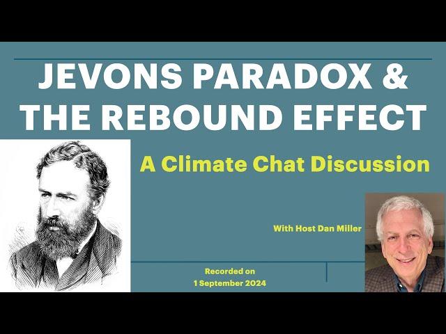 Jevons Paradox & the Rebound Effect with Leon Simons