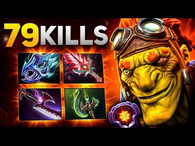 79 Kills Hard Carry Bat Rider +1000 Damage | Dota 2 Gameplay