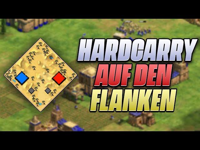 HARDCARRY auf den FLANKEN | AoE 2 Rangliste