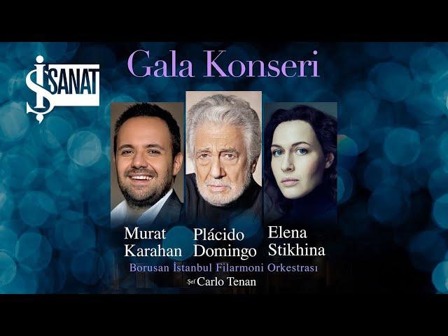 Plácido Domingo, Murat Karahan ve Elena Stikhina'dan 100. Yıl Gala Konseri