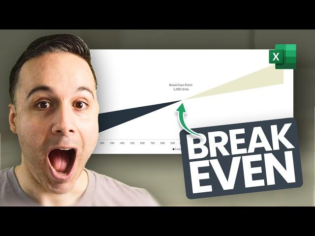 Build a Breakeven Dashboard in Excel