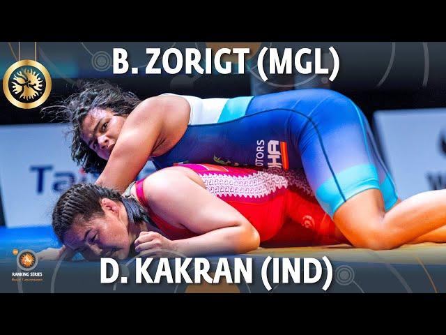 Bolortungalag Zorigt (MGL) vs Divya Kakran (IND) - Final // Bolat Turlykhanov Cup