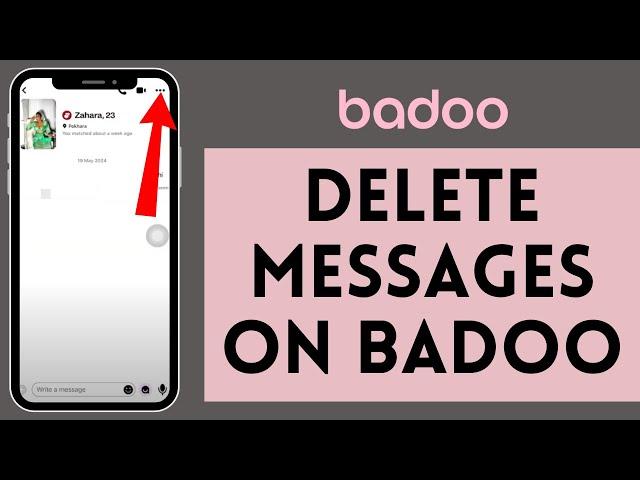 How to Delete Messages on Badoo (2024) | Remove Messages on Badoo